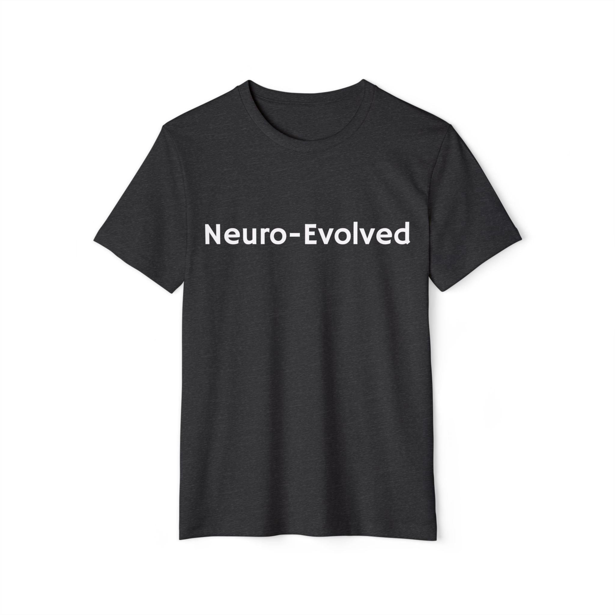 Neuro-Evolved Organic T-Shirt - Eco-Friendly Minimalist Tee, Sustainable Fashion Top, Gift for Earth Lovers, Unisex Casual Wear