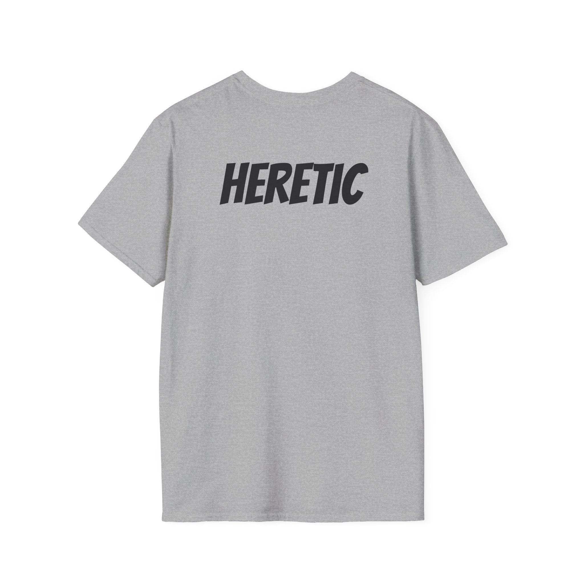 Unisex Softstyle T-Shirt - 'Heretic' Graphic Tee