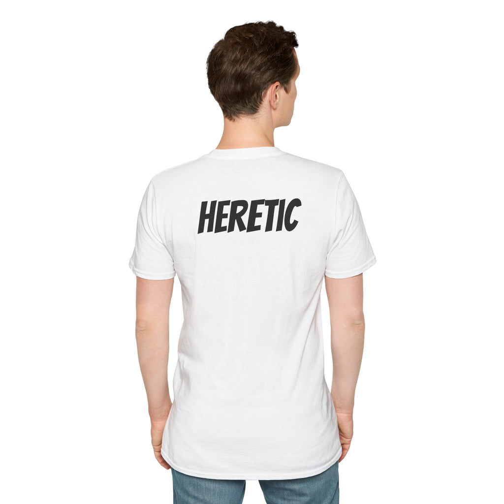 Unisex Softstyle T-Shirt - 'Heretic' Graphic Tee