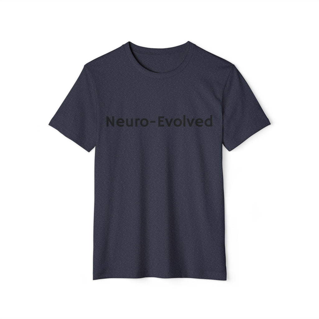 Neuro-Evolved Organic T-Shirt - Eco-Friendly Minimalist Tee, Sustainable Fashion Top, Gift for Earth Lovers, Unisex Casual Wear