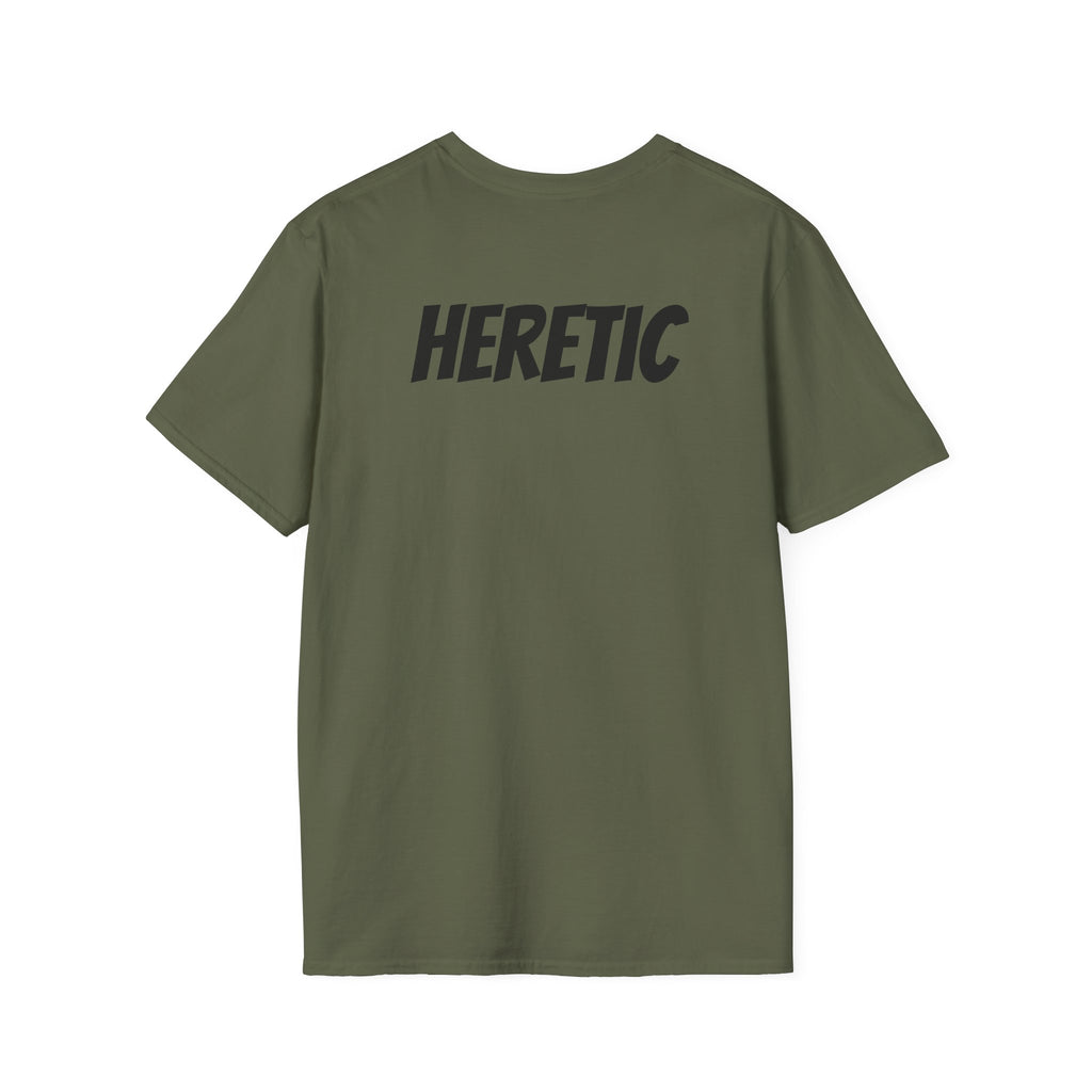 Unisex Softstyle T-Shirt - 'Heretic' Graphic Tee