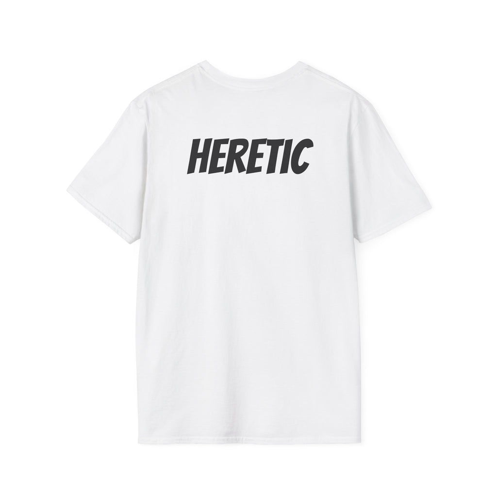 Unisex Softstyle T-Shirt - 'Heretic' Graphic Tee