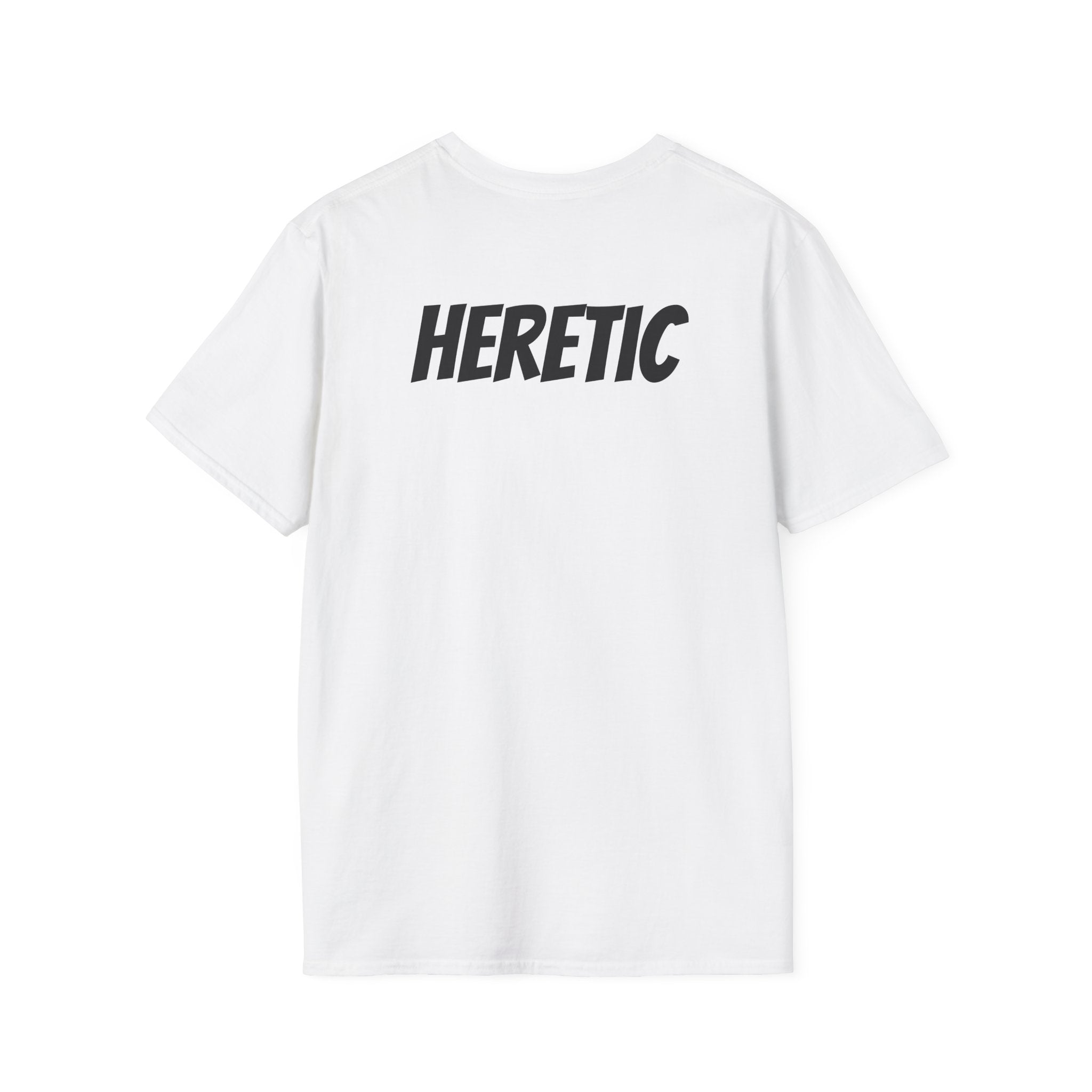 Unisex Softstyle T-Shirt - 'Heretic' Graphic Tee