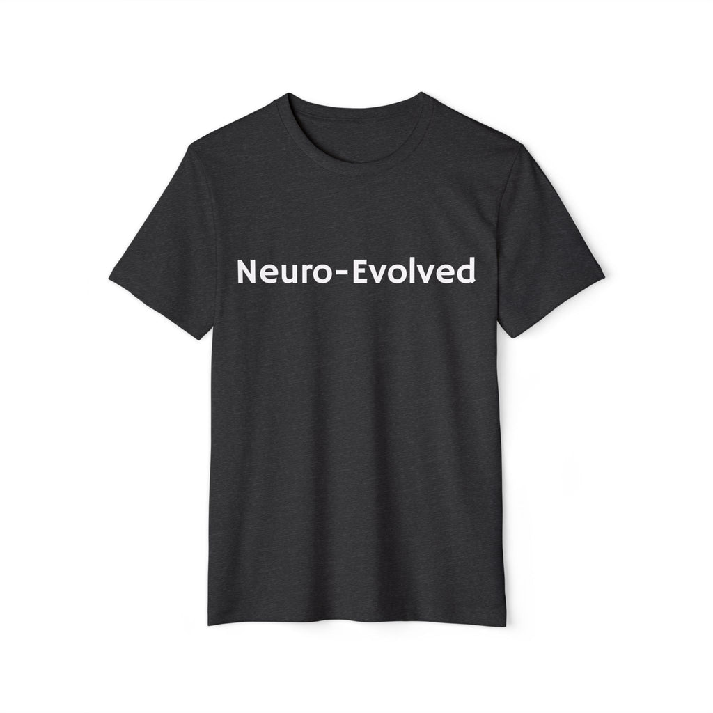 Neuro-Evolved Organic T-Shirt - Eco-Friendly Minimalist Tee, Sustainable Fashion Top, Gift for Earth Lovers, Unisex Casual Wear