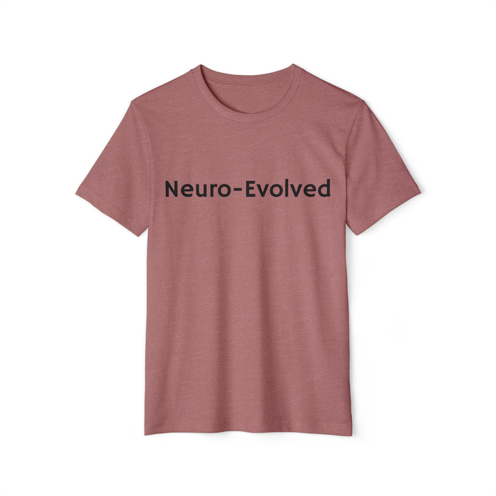 Neuro-Evolved Organic T-Shirt - Eco-Friendly Minimalist Tee, Sustainable Fashion Top, Gift for Earth Lovers, Unisex Casual Wear